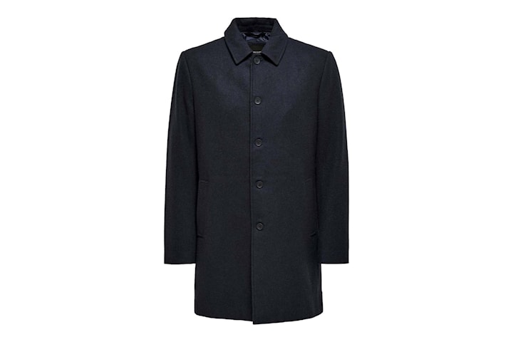 Maximillian Coat - Marinblå