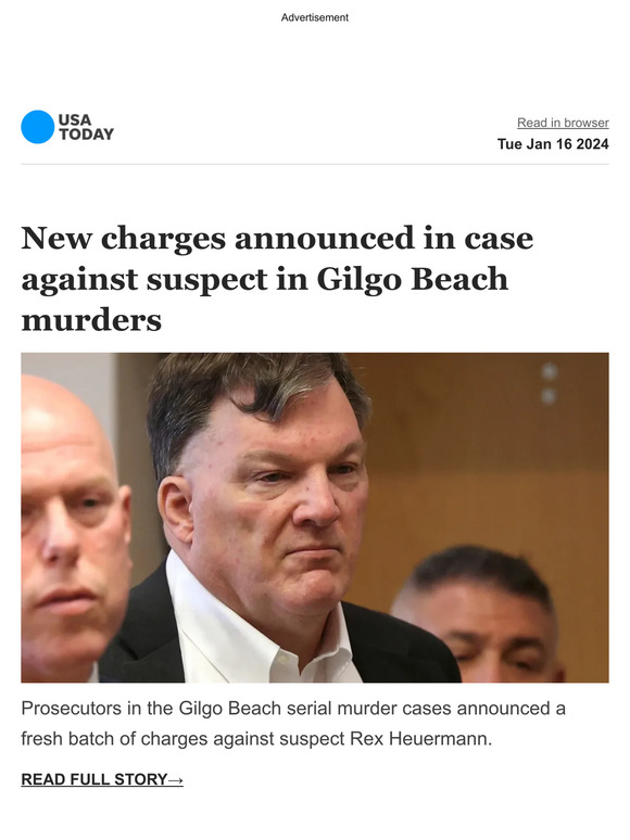 USA TODAY: Breaking: New York’s Gilgo Beach Murder Suspect Rex ...