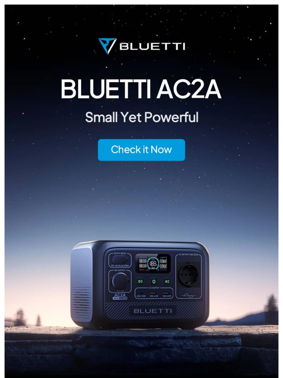 Bluetti: Unleash Power Anywhere with BLUETTI's AC2A! ⚡️ | Milled