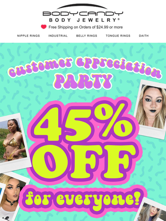 Body Candy For Your Eyes Only 💌 45 off Milled