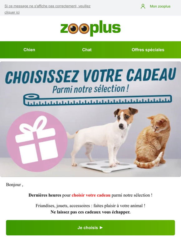 Zooplus BE: 📱 10 % de remise sur Concept for Life en exclusivité sur  l'appli !