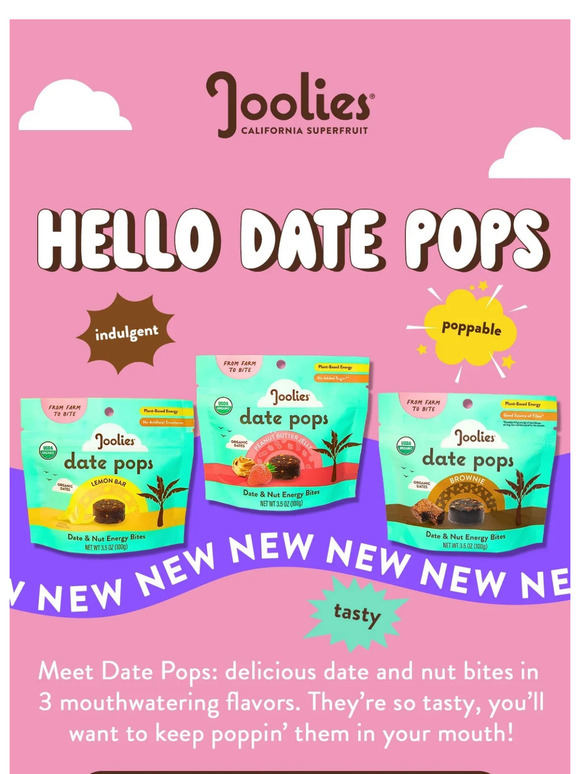 🚨NEW PRODUCT ALERT: DATE POPS🚨