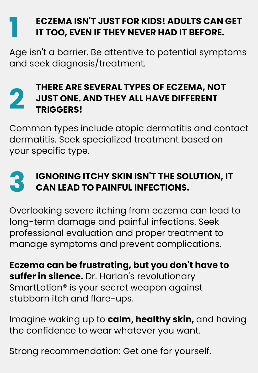 Harlan MD 3 Eczema Facts You Never Knew! Milled