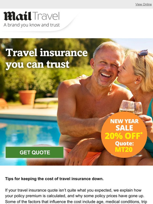 Get the best value for your Travel Insurance