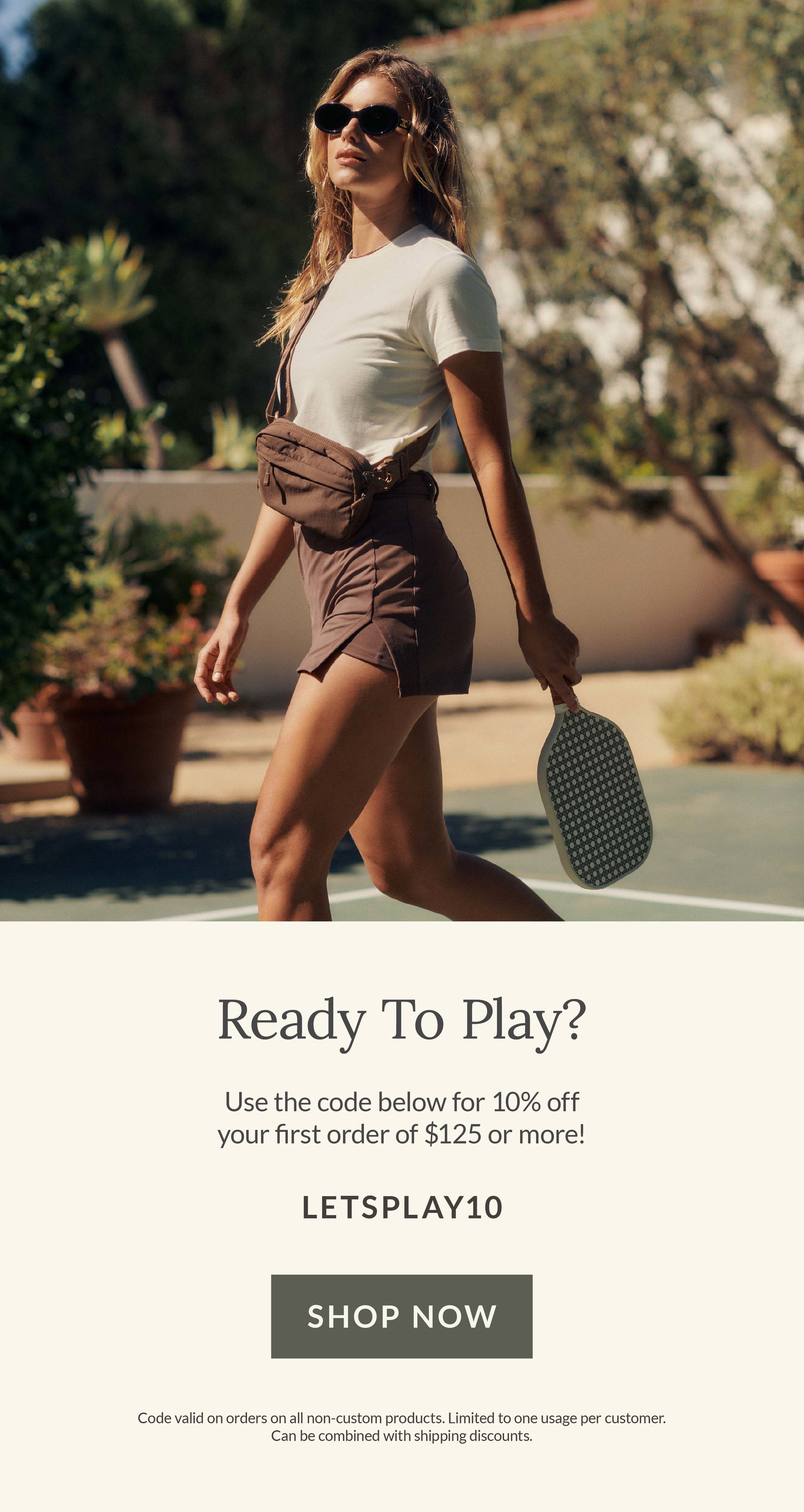 Recess Pickleball First Purchase Discount