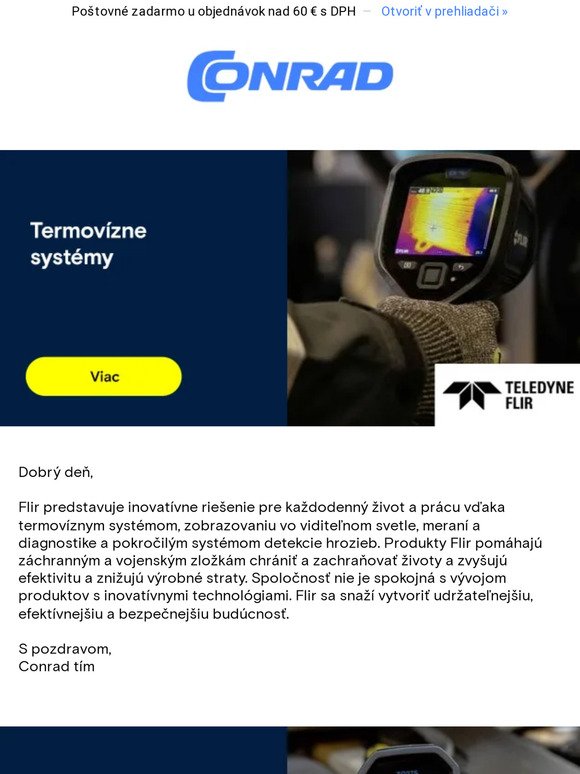 FLIR TELEDYNE - termovízne systémy