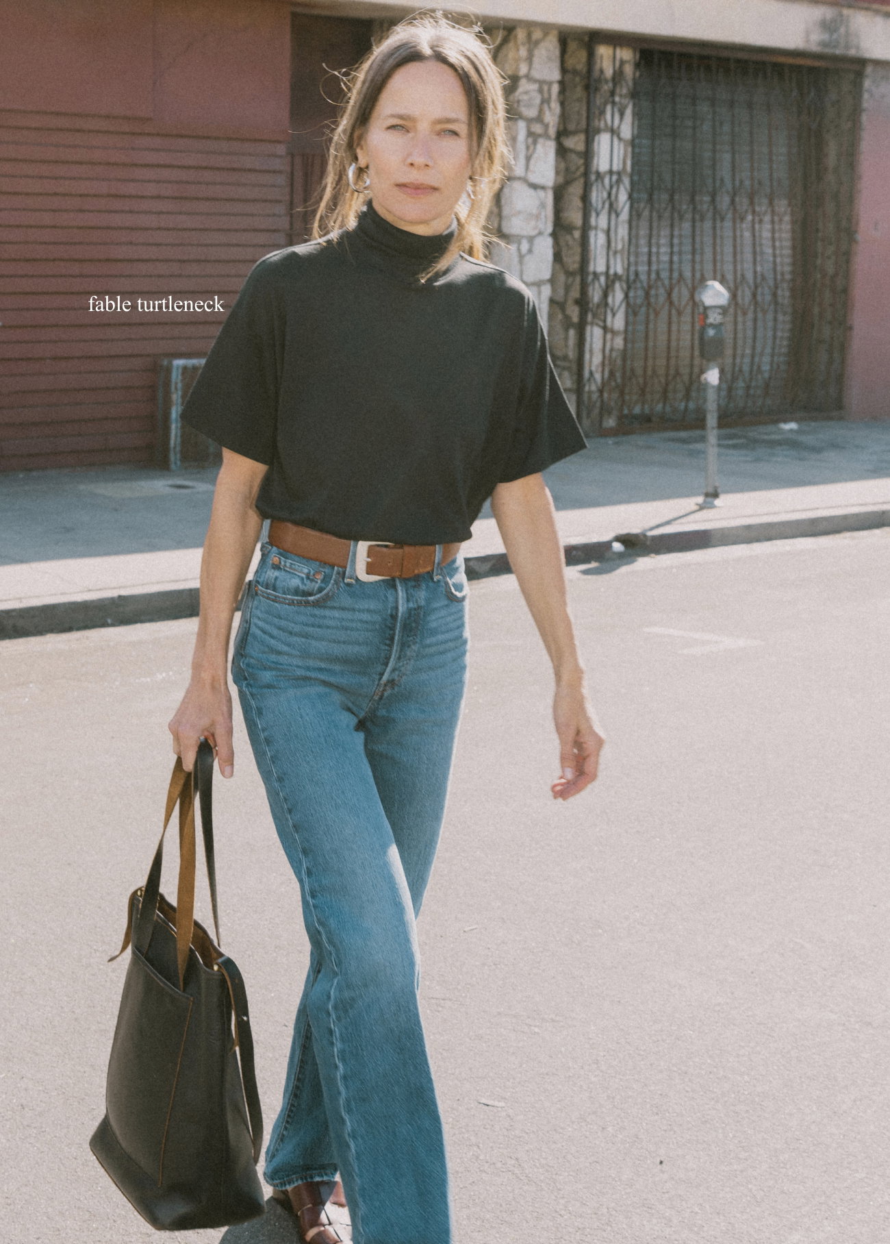 Fable Turtleneck (This one comes in Jet Black.) | NATION LTD