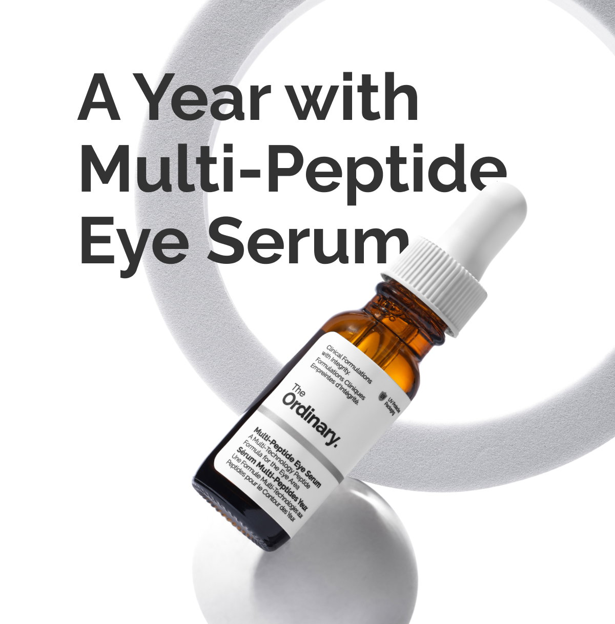 A Year with Multi-Peptide Eye Serum.