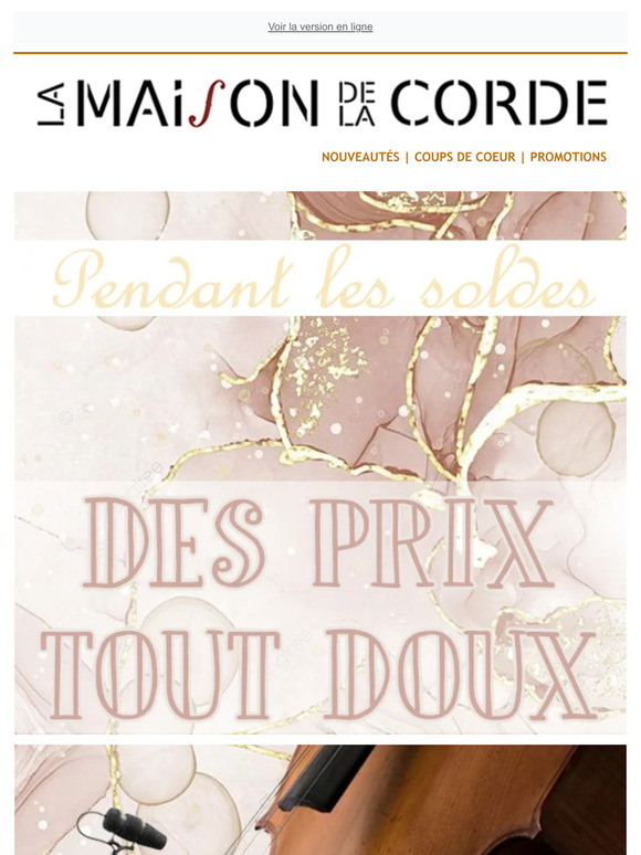 Des prix doux pour commencer l'année.
