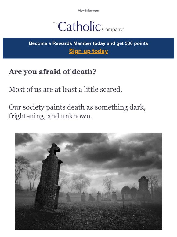 Are You Afraid Of Death?
