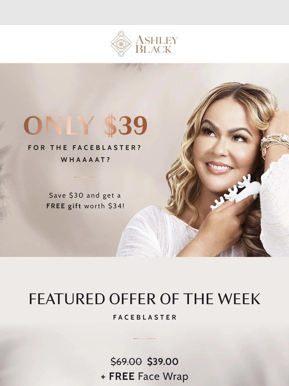 😳$39 FaceBlaster?! And A Free Face Wrap?!😱