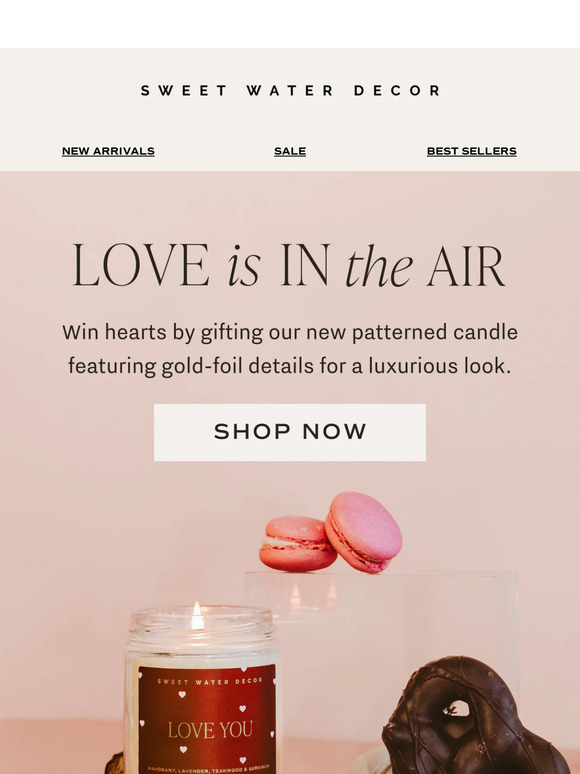 Fall in love 💘 Our NEW candle is here!