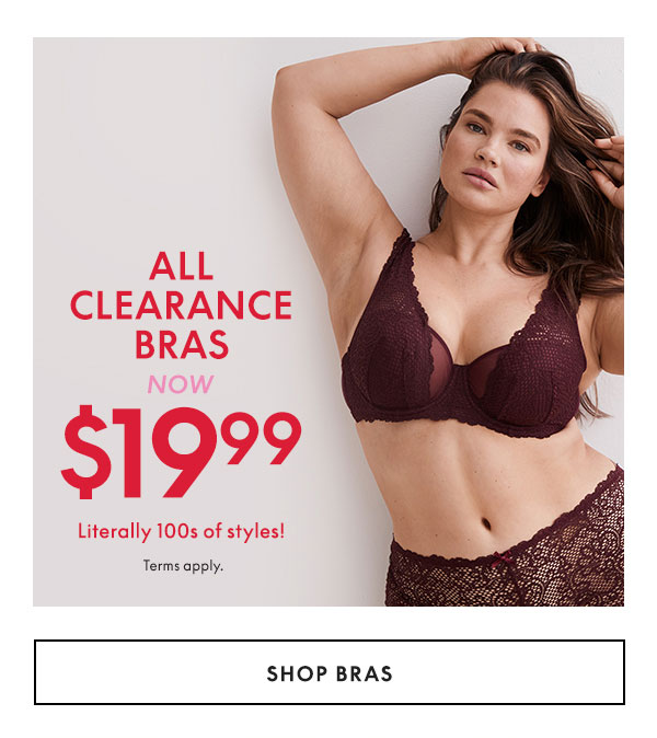Lane Bryant ATTN LAST CALL FOR 19.99 CLEARANCE BRAS Milled