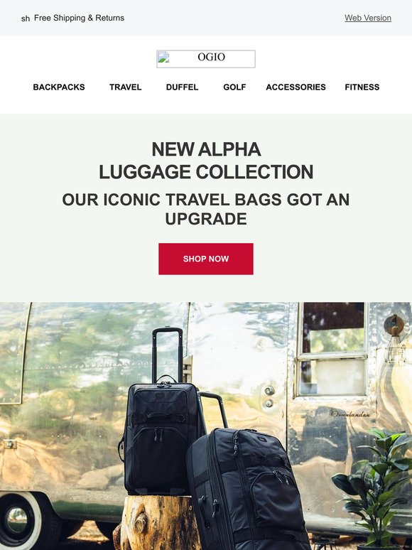 Introducing The New Alpha Luggage Collection