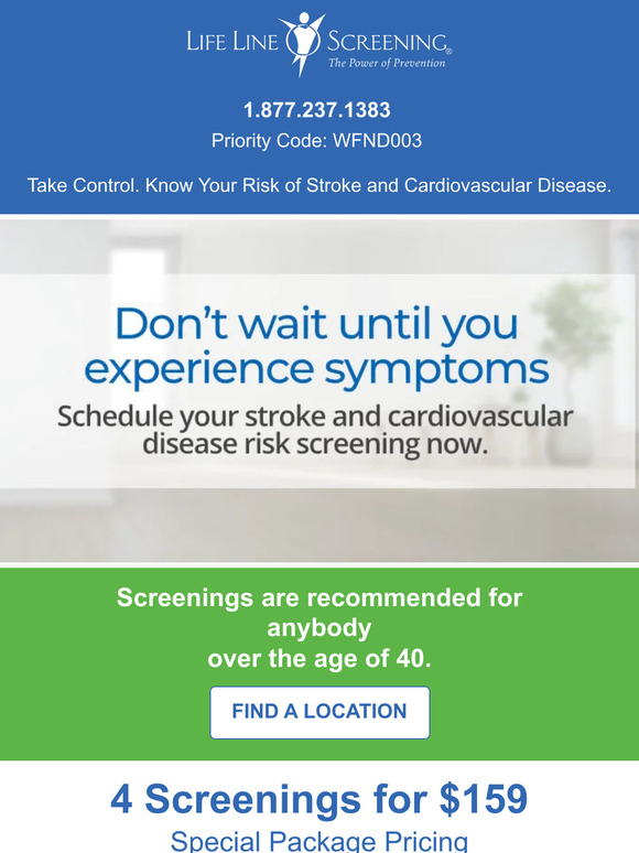 Take Control. Know Your Risk of Stroke and Cardiovascular Disease.