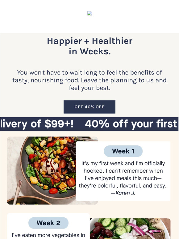 Hungryroot Email Newsletters Shop Sales, Discounts, and Coupon Codes