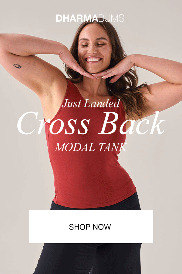 Dharma Bums: 🔥NEW MODAL CROSS BACK TANK, A TIMELESS ESSENTIAL | Milled