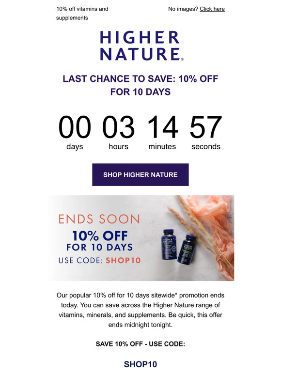 10% Off For 10 Days | Last Few Hours - Ends Today