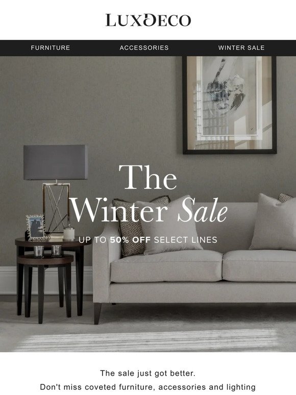 The Winter Sale | Further Markdowns