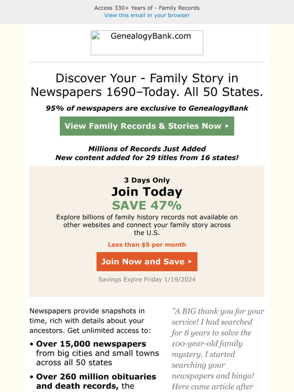 Genealogy Bank 🗝️ Unlock Your Family Story Find Births, Marriages(02)