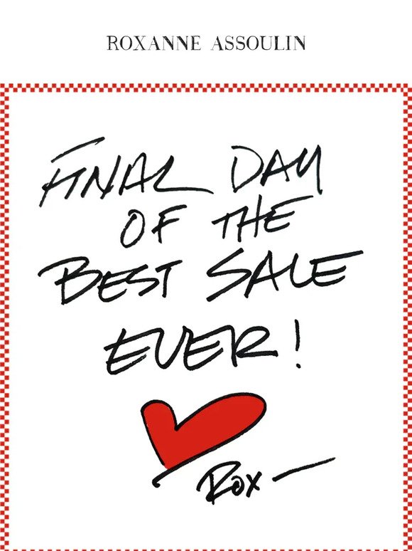 Final Day of Sale