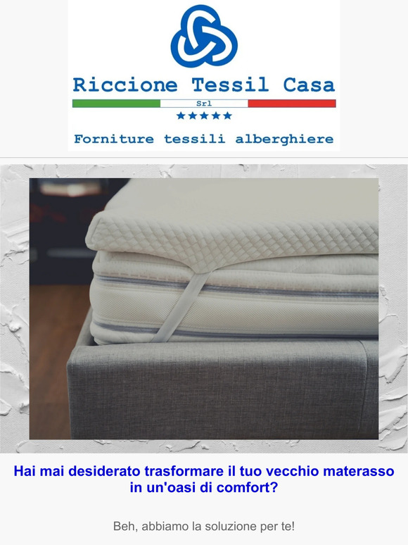 🌟Trasforma il tuo vecchio materasso in un'oasi di comfort!🌟