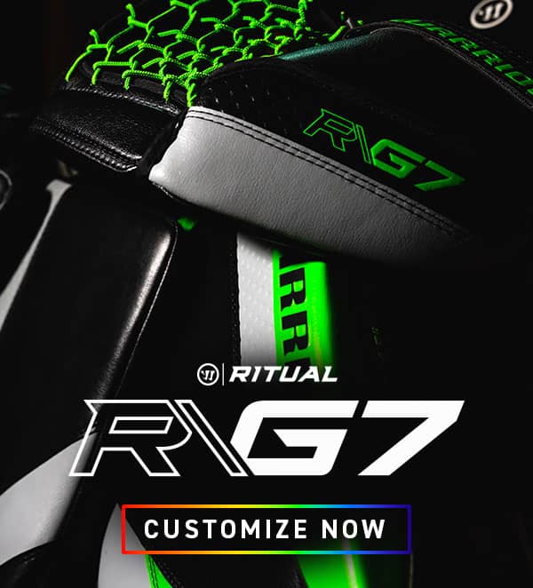Warrior Ritual G7 Custom Goalie Equipment