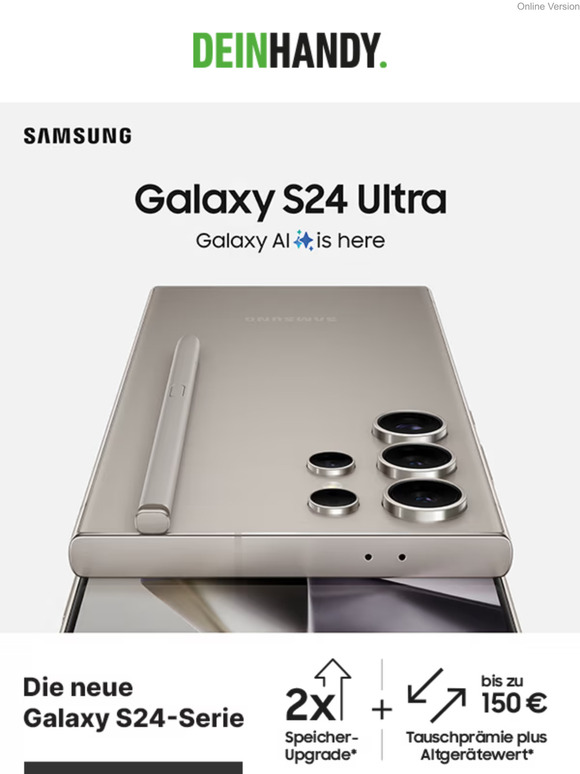 Die neue Galaxy S24-Serie ist endlich da