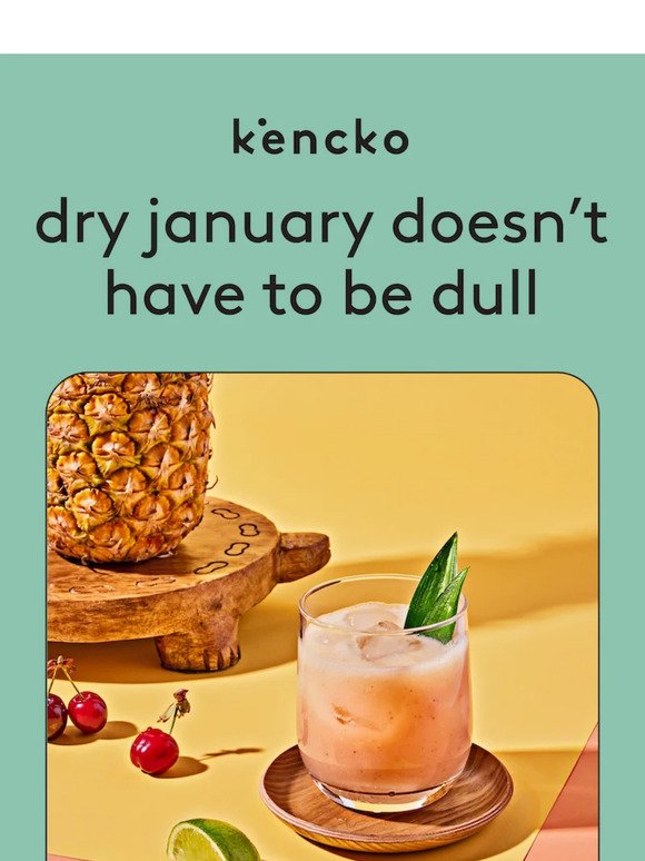 your dry january solution