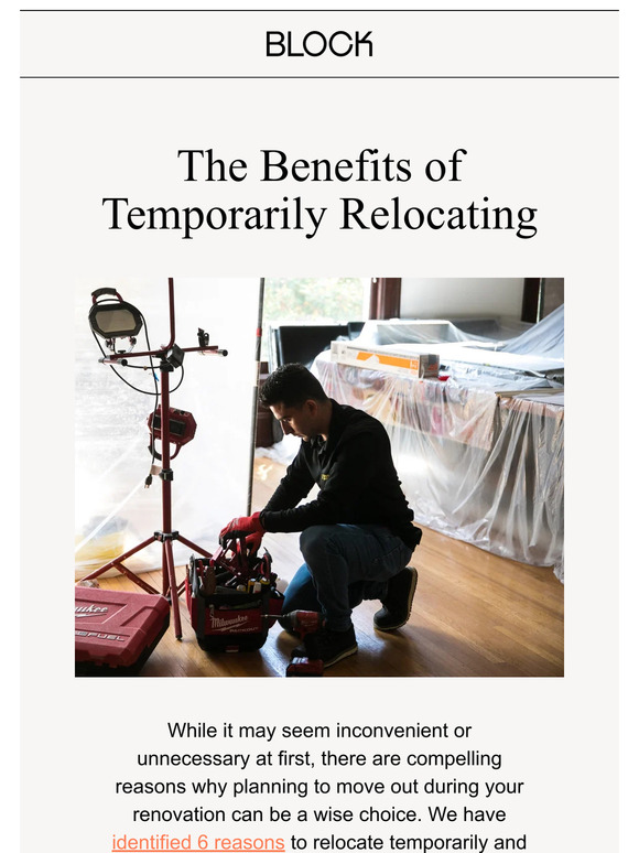 6 Reasons Why You Should Move Out During Your Renovation