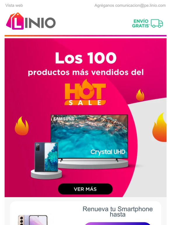 Lo más vendido de Hot Sale 🔥