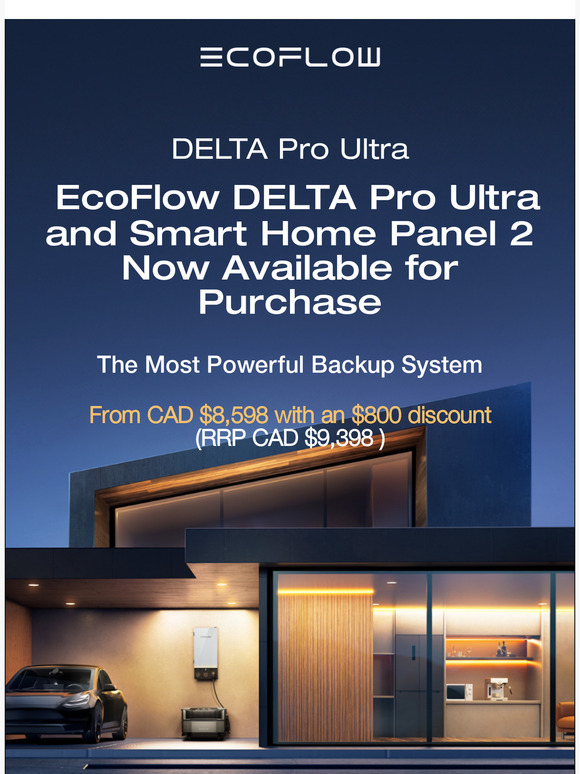 EcoFlow: 🚀 Just Launched! EcoFlow DELTA Pro Ultra | Milled