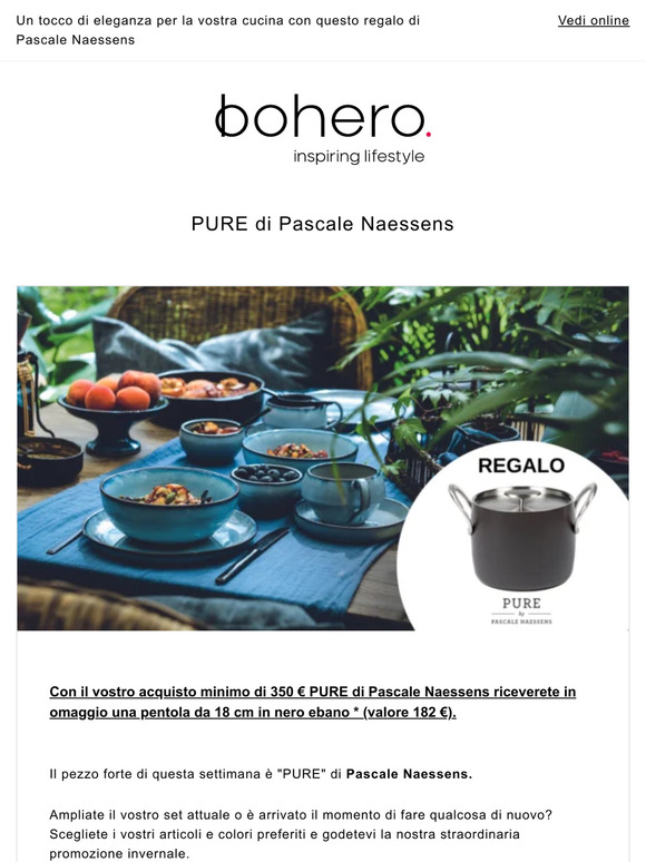 Un tocco di eleganza per la vostra cucina con questo regalo di Pascale Naessens