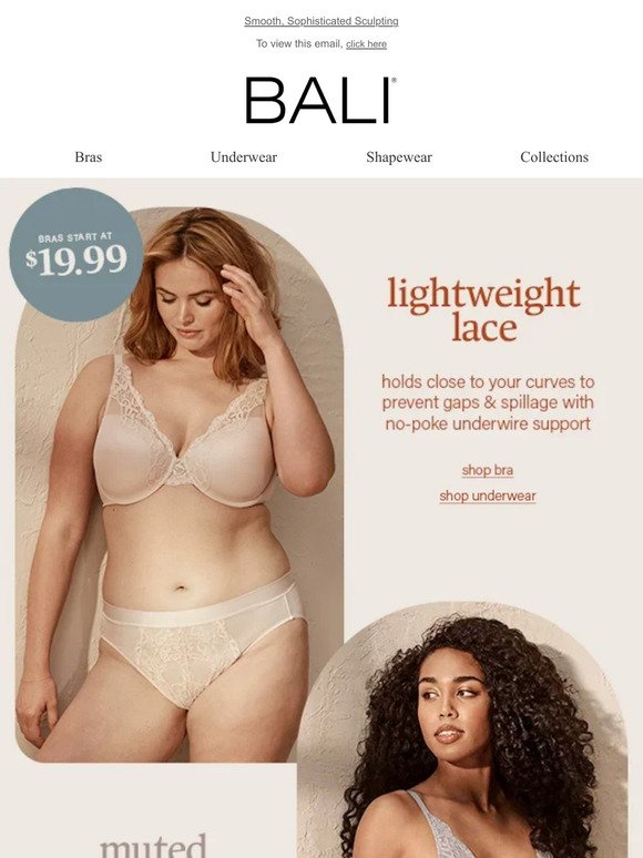Bali Bras: Discover the Bali Bra Difference, Shop by Solution for