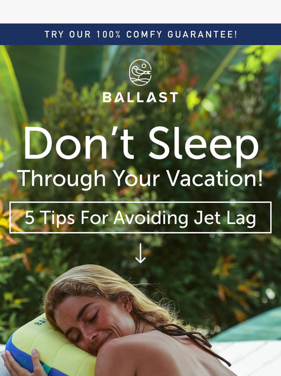 Ballast Outdoor Gear, LLC Jet lag is bad, here’s 5 tips to avoid it ️ Milled