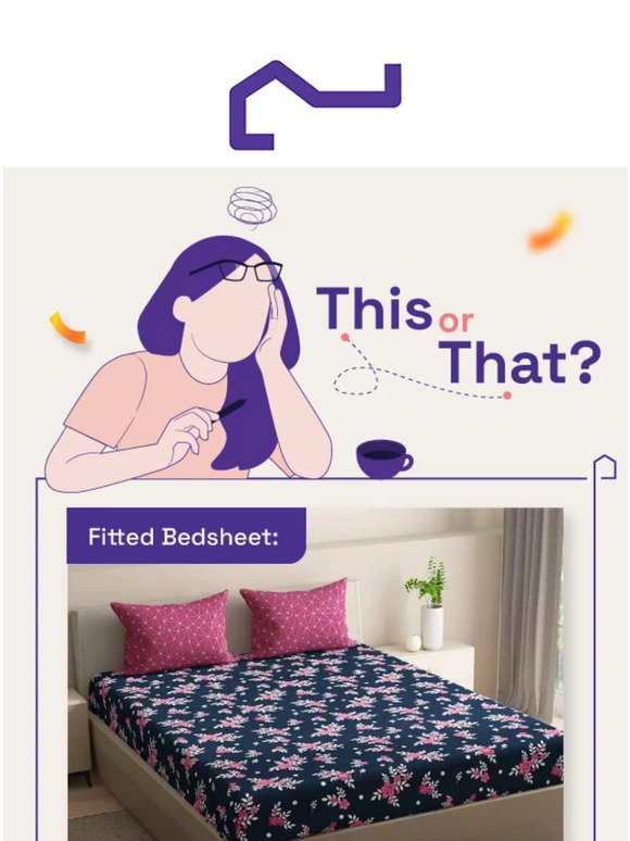 Hey, does your bed need a makeover?
