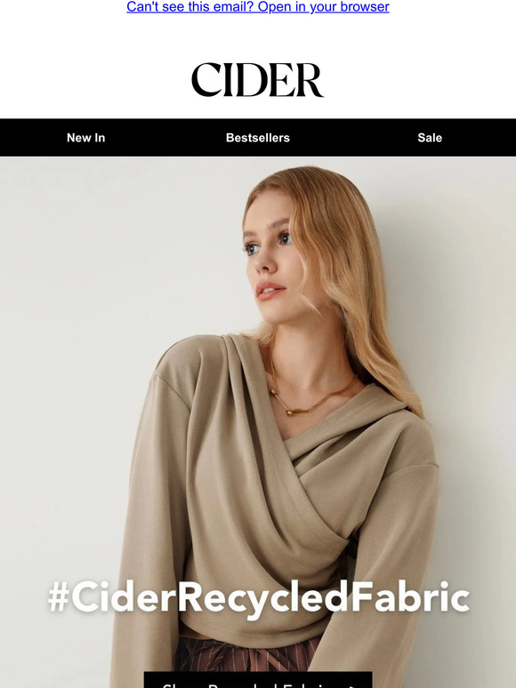 Cider Email Newsletters Shop Sales, Discounts, and Coupon Codes