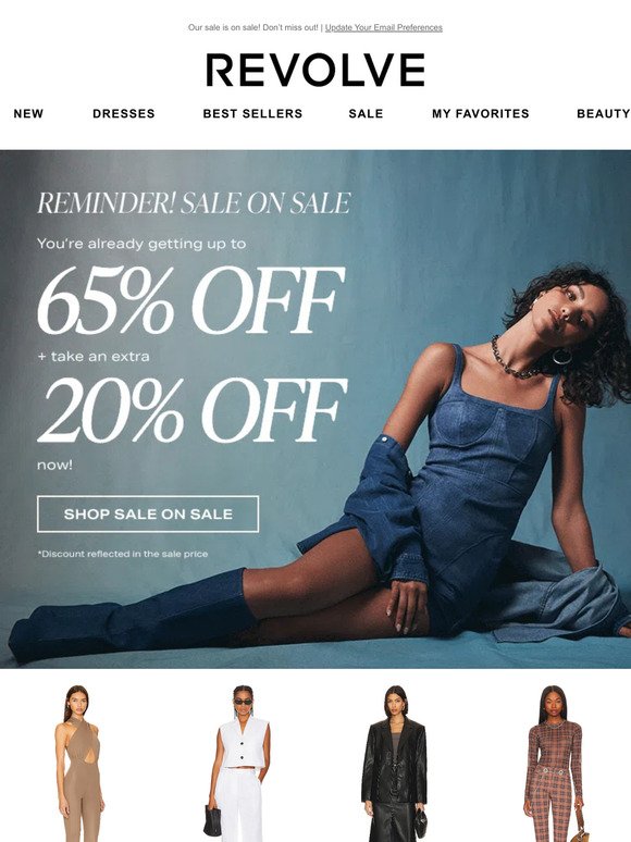 REVOLVE Email Newsletters Shop Sales, Discounts, and Coupon Codes