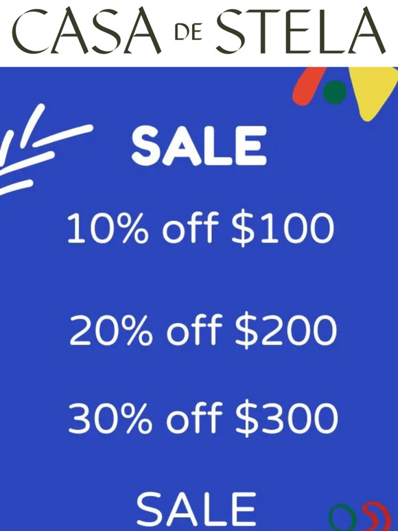 💸 Shop and Save BIG at Casa de Stela