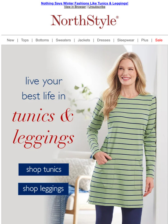 NorthStyle The Perfect Pairing Tunics & Leggings OnTrend Styles