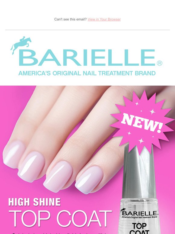 Introducing our NEW High Shine Top Coat!