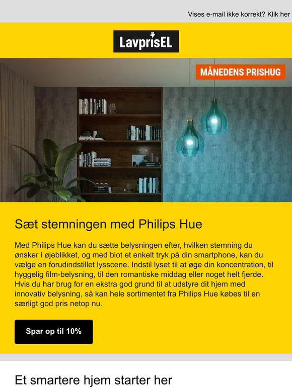 Vi viser dig vejen til et smartere hjem