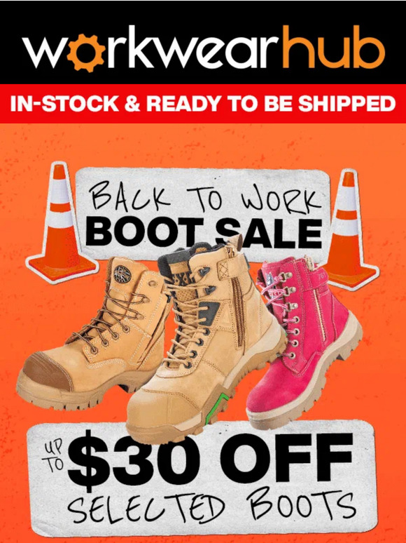 WORK BOOT SALE