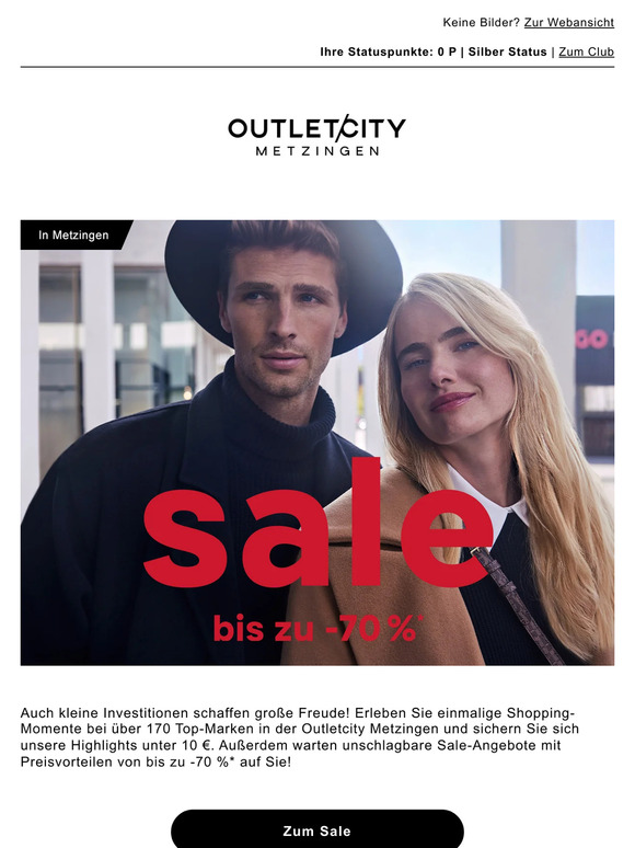 Outletcity: Sale Highlights unter 10 € | Milled