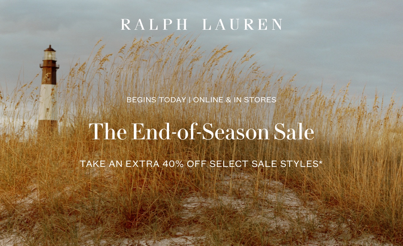 Ralph Lauren: Exclusively for You: The End-of-Season Sale Is Here | Milled