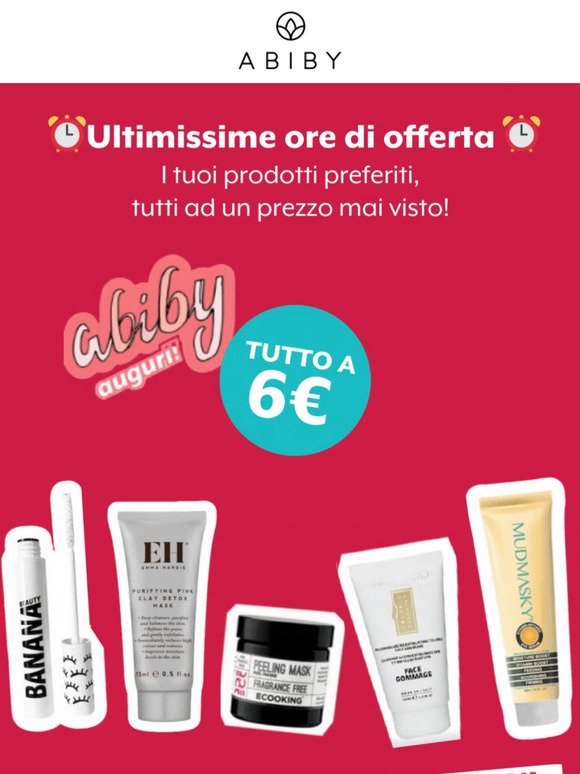 Ultime 24H🚨 TUTTO A 6€ !