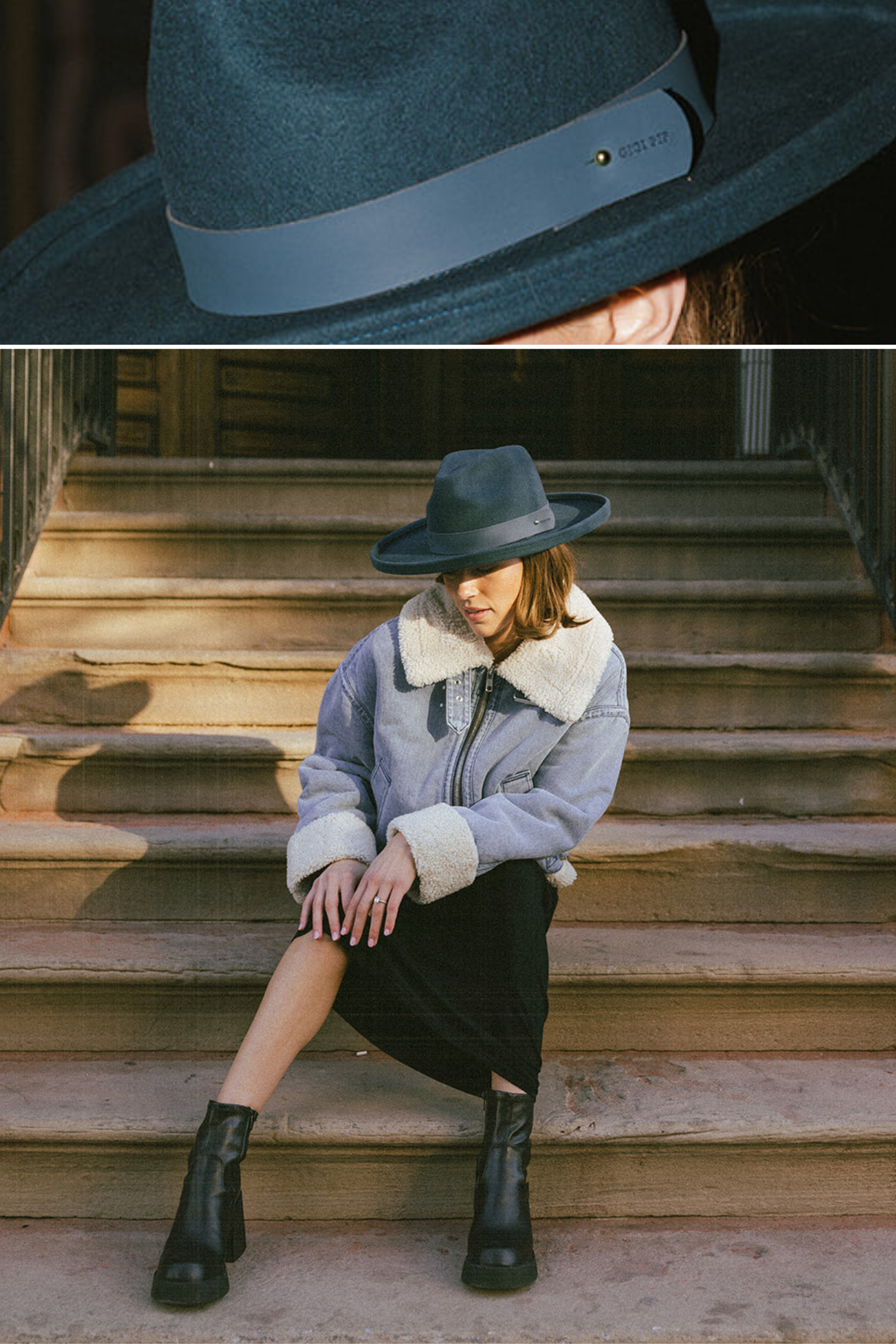 Gigi Pip: Limited Edition Maude in Vintage Blue - Available  display picture 2