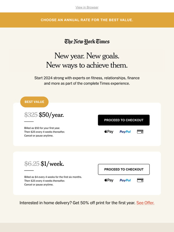 The New York Times Online Store Save now Experience more in 2024. 50