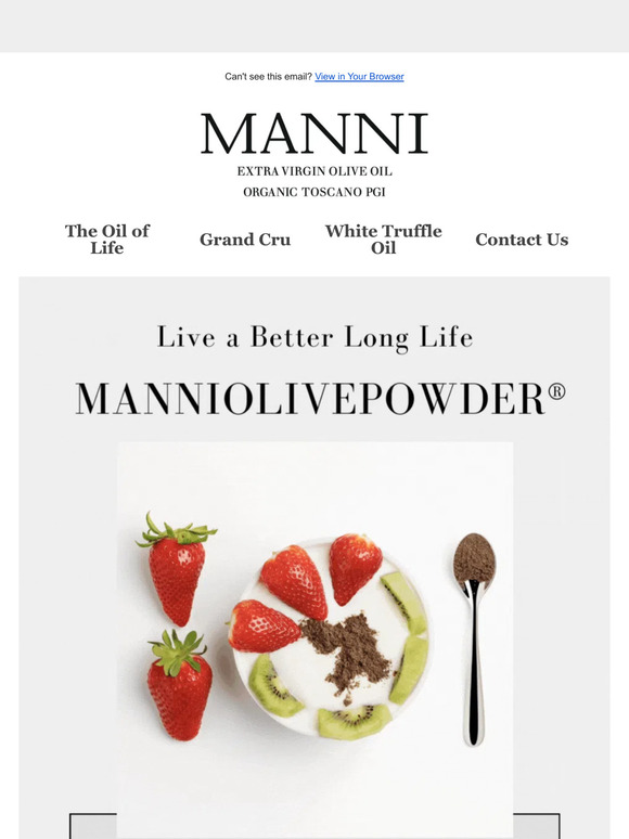 Live a Better Long Life with MANNI Oil