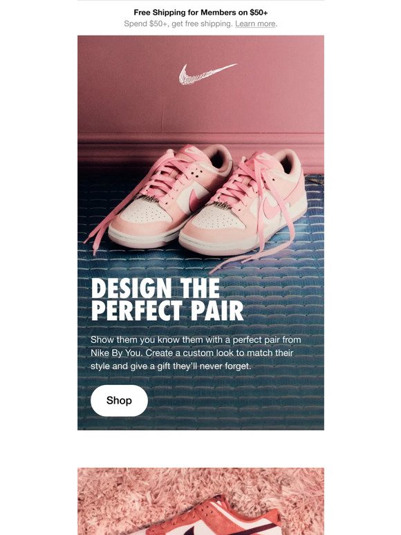 Give custom Nikes this Valentine’s Day 😍
